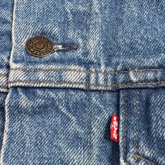 Vintage 80’s Levi’s Type III Denim Levi Jacket USA Made Men’s 46L Levi’s 71506